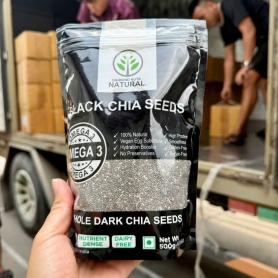 Hạt chia túi đen nhập khẩu Ấn Độ 500g