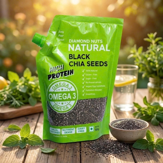 Hạt chia vòi túi xanh 500g nhập khẩu Ấn Độ